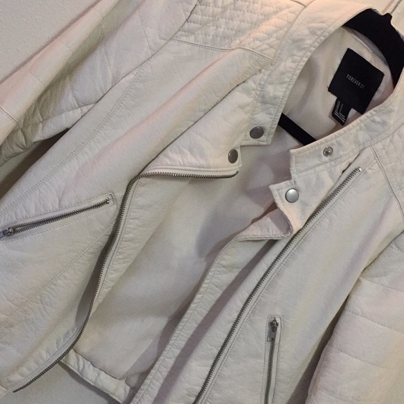 Forever 21 Leather Jacket - Picture 2 of 3